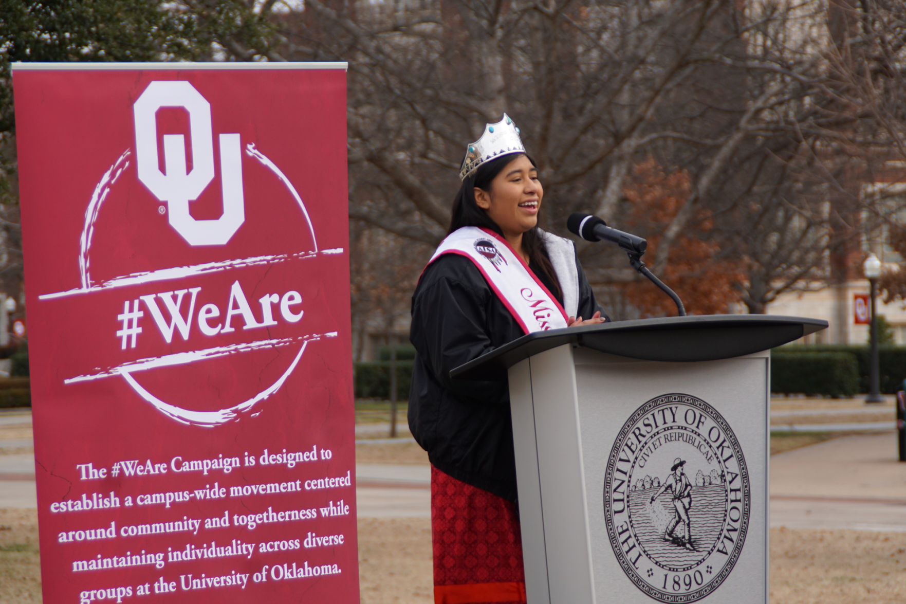 Miss Indian OU Sadie Littlecreek